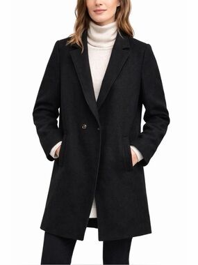 J. Crew Daphne Topcoat in Italian Boiled Wool